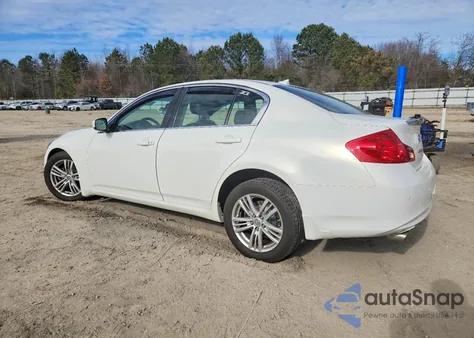 2013 Infiniti G37 z USA, uszkodzony, nr VIN JN1CV6AR5DM755984